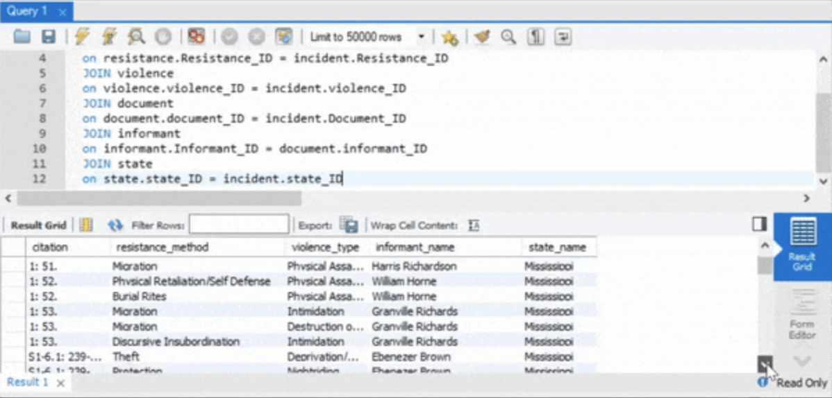 Relational Database